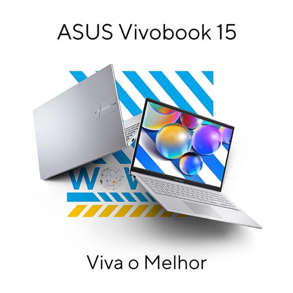 Notebook ASUS Vivobook X1504VA, Intel Core i5, 8GB de Memória, Armazenamento 256GB SSD, Windows 11 Home, Tela de 15,6", Cinza, ASUS – CX 1 UN