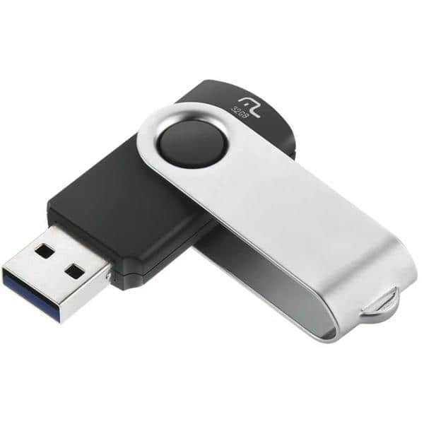 Pen Drive 32GB USB 3.0 Twist preto PD989 Multi - CX 1 UN