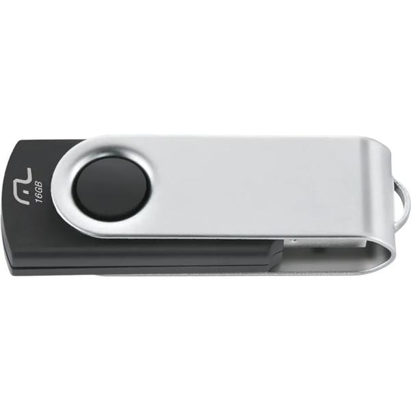 Pen Drive 16GB, USB 3.0, Twist, preto, PD988, Multi - 1 UN