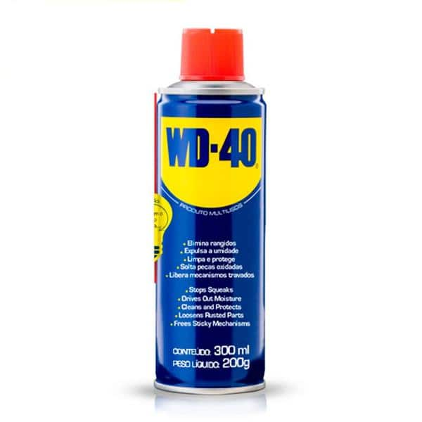 Lubrificante multiuso tradicional WD-40®, Produto Multiusos, 300ml, Aerossol, 912069 , WD-40 - PT 1 UN