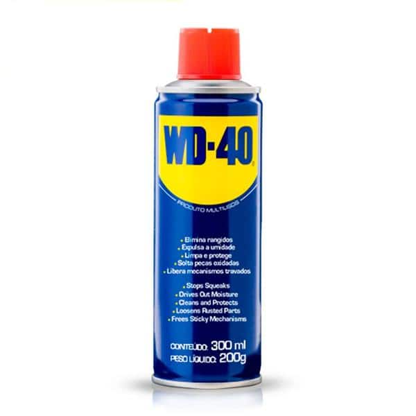 Lubrificante multiuso tradicional WD-40®, Produto Multiusos, 300ml, Aerossol, 912069 , WD-40 - PT 1 UN