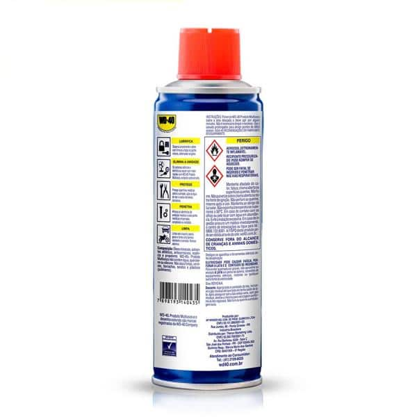 Lubrificante multiuso tradicional WD-40®, Produto Multiusos, 300ml, Aerossol, 912069 , WD-40 - PT 1 UN