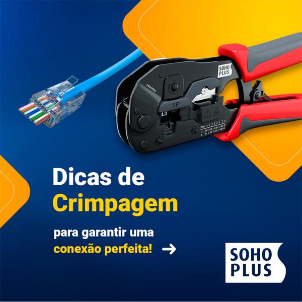 Alicate de crimpagem RJ45, 35030017, Furukawa - BT 1 UN