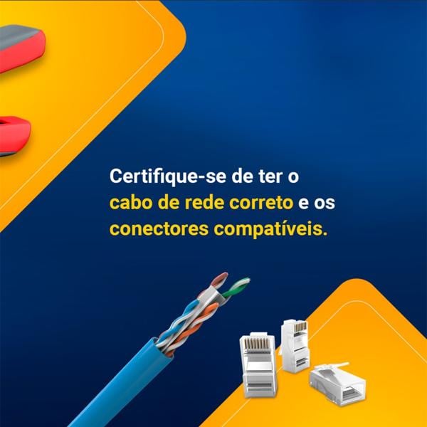 Alicate de crimpagem RJ45, 35030017, Furukawa - BT 1 UN