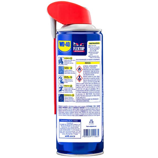Lubrificante multiuso flextop, 500ml, 340847, WD-40 - PT 1 UN