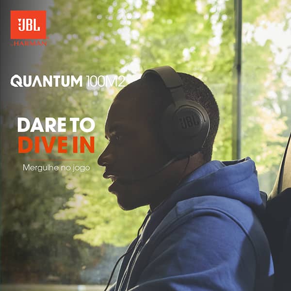 Headset Gamer Quantum 100M2, Conexão P2, Preto, JBL - CX 1 UN