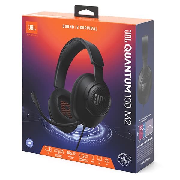 Headset Gamer Quantum 100M2, Conexão P2, Preto, JBL - CX 1 UN