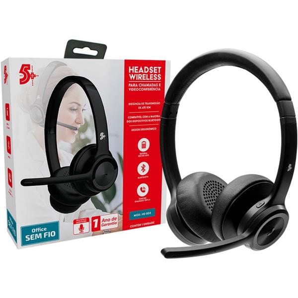 Headset office sem fio HS 203, Bluetooth, hs 203 015-0106, 5+ - CX 1 UN