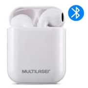 Fone de ouvido Bluetooth tws airbuds branco PH326 Multi CX 1 UN