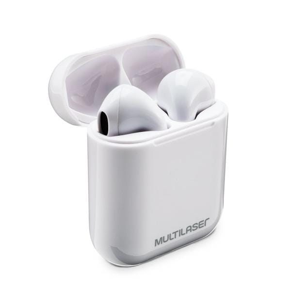 Fone de ouvido Bluetooth tws airbuds branco PH326 Multi CX 1 UN