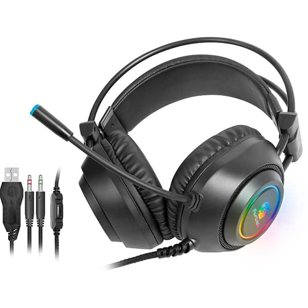 Headset Gamer RGB Crusader preto 70555 Fortrek CX 1 UN