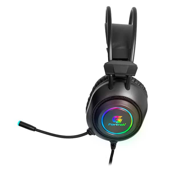 Headset Gamer RGB Crusader preto 70555 Fortrek CX 1 UN