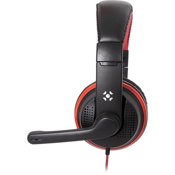 Headset Gamer Spider black, P3, Preto / Vermelho, 75252, Fortrek - CX 1 UN