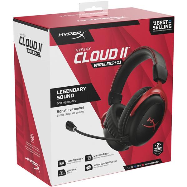 Headset Gamer Cloud II, Wireless, Som Surround 7.1, 4P5K4AA, HyperX - CX 1 UN