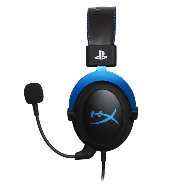 Headset Gamer Cloud, Blue, Ps4, Preto / Azul, 4P5J7AA, HyperX - CX 1 UN