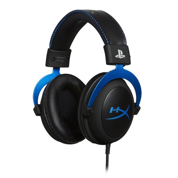 Headset Gamer Cloud, Blue, Ps4, Preto / Azul, 4P5J7AA, HyperX - CX 1 UN