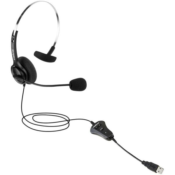 Headset com fio, Conexão USB, CHS 40, 4010041, Intelbras - CX 1 UN