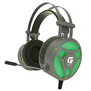 Headset Gamer USB Pro RGB 7.1 cinza H1+ 65905 Fortrek CX 1 UN