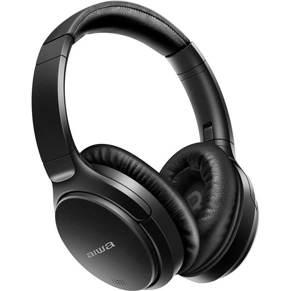 Headphone AWS-HP-01-B, Bluetooth, AUX, USB-C, 74589-01, Aiwa - CX 1 UN