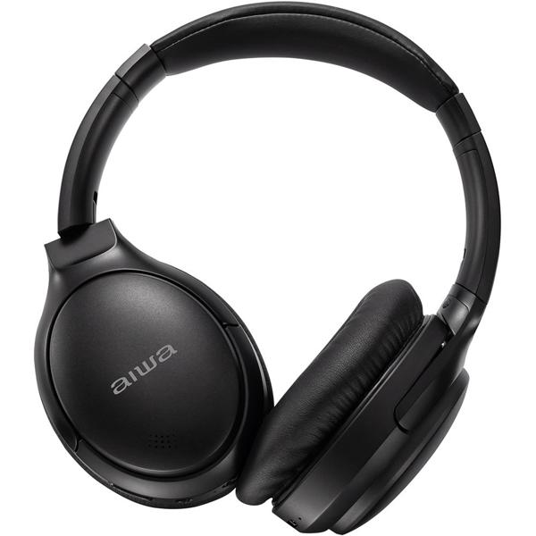 Headphone AWS-HP-01-B, Bluetooth, AUX, USB-C, 74589-01, Aiwa - CX 1 UN