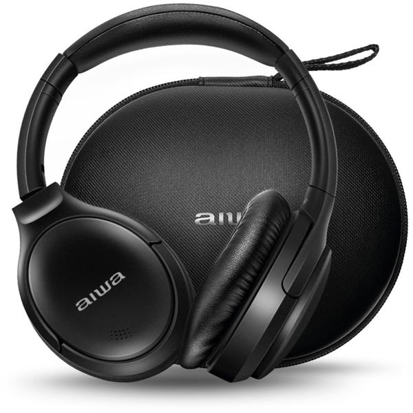 Headphone AWS-HP-01-B, Bluetooth, AUX, USB-C, 74589-01, Aiwa - CX 1 UN