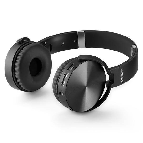 Headphone Bluetooth Premium preto SD/AUX/FM PH264 Multi CX 1 UN