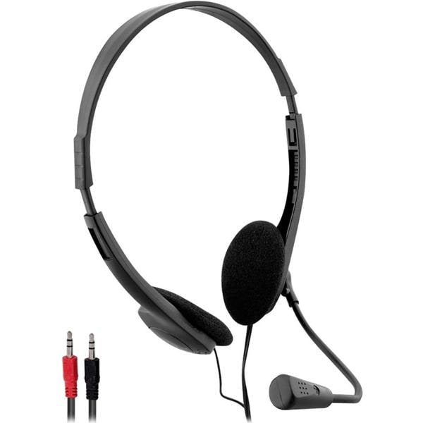 Headset com fio Office 10, Conexão P2, Preto, 0010, Bright - BT 1 UN