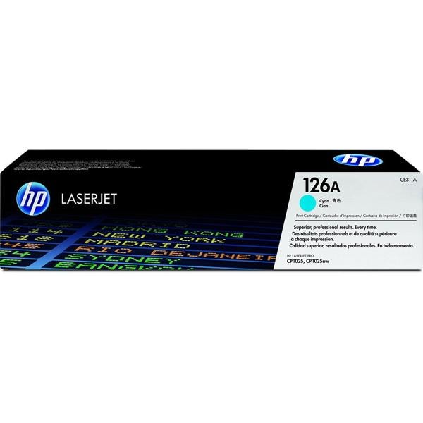 Toner HP 126A, Cian, Laserjet Original (CE311A) Para HP Laserjet Pro M175a, M175nw, CP1025, M275, HP - CX 1 UN