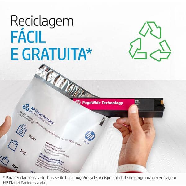 Toner HP 128A Magenta Laserjet Original (CE323AB) Para CM1415fn, CM1415fnw, CP1525nw CX 1 UN