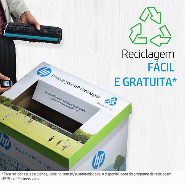 Cartucho toner p/HP ciano 201A CF401A HP CX 1 UN