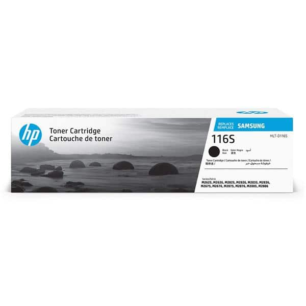 Toner HP para impressora Samsung, Preto Original, MLT-D116S, SU844A, HP - CX 1 UN