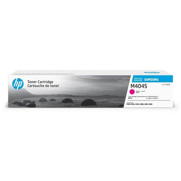 Toner HP para impressora Samsung, Magenta Original, CLT-M404S, SU238A, HP - CX 1 UN