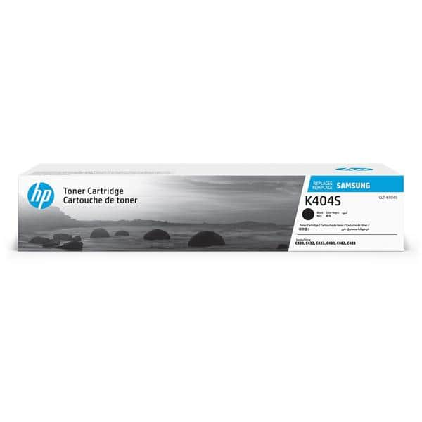 Toner HP para impressora Samsung, Preto Original, CLT-K404S, SU104A, HP - CX 1 UN