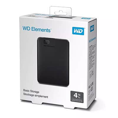 HD Portátil Externo 4TB USB 3.0 Elements Western Digital CX 1 UN