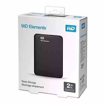 HD Externo 2TB USB 3.0 portátil WDBU6Y0020 Western Digital CX 1 UN