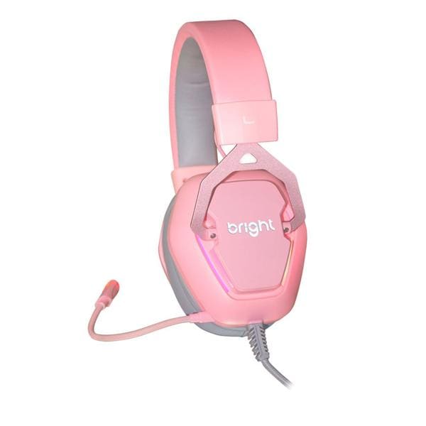 Headset Gamer Foxy Rosa, 7.1, USB, com microfone, GHP011, Bright - BT 1 UN