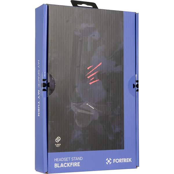 Suporte para Fone de Ouvido Headset, Blackfire, Preto, 70532, Fortrek - CX 1 UN Suporte para Fone de Ouvido Headset, Blackfire, Preto, 70532, Fortrek - CX 1 UN