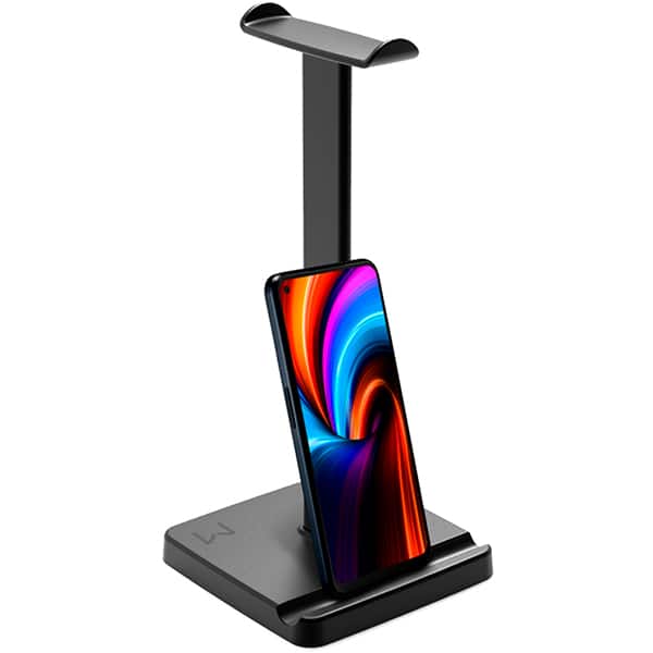 Suporte para fone de ouvido / headset, Preto, AC700, Warrior - CX 1 UN Suporte para fone de ouvido / headset, Preto, AC700, Warrior - CX 1 UN