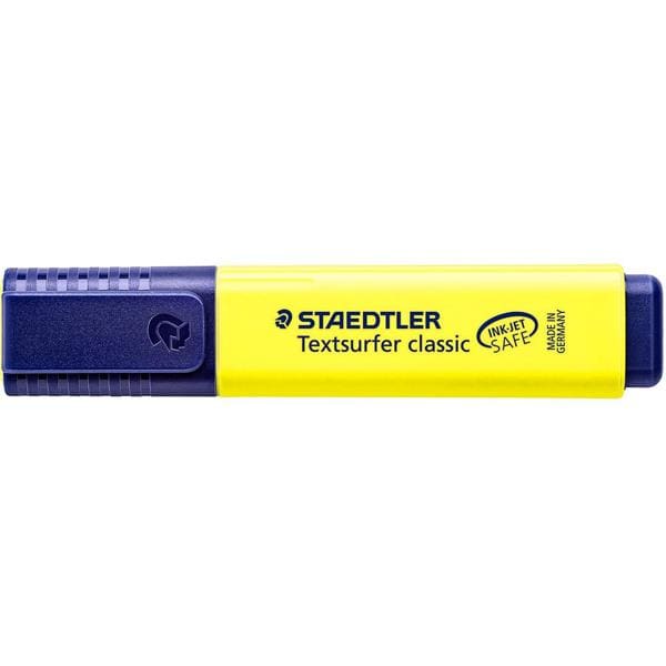 Pincel marca texto amarelo Textsurfer 3641BKDA03 Staedtler BT 1 UN