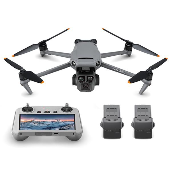 Drone Mavic 3 Pro Combo Fly More com Controle RC PRO com Tela, Homologado Anatel, DJI029, DJI - CX 1 UN