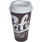 Copo de café com tampa,  550ml, COP15/01, São Bernardo - PT 1 UN Copo de café com tampa,  550ml, COP15/01, São Bernardo - PT 1 UN