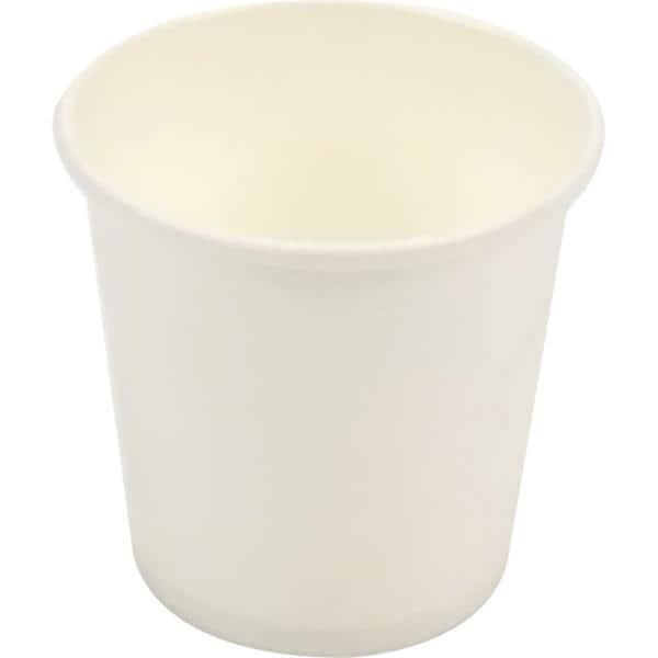 Copo de papel descartável biodegradável 110ml SW4-WH Hxin PT 50 UN
