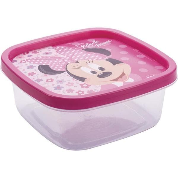 Pote Escolar 580ml C/tampa Disney Minnie 8561 Plasutil - 1 UN