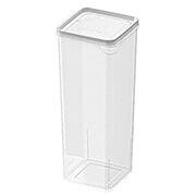 Pote plástico modular, 2,45L, transparente, 323.006.001, Nitronplast - 1 UN Pote plástico modular, 2,45L, transparente, 323.006.001, Nitronplast - 1 UN