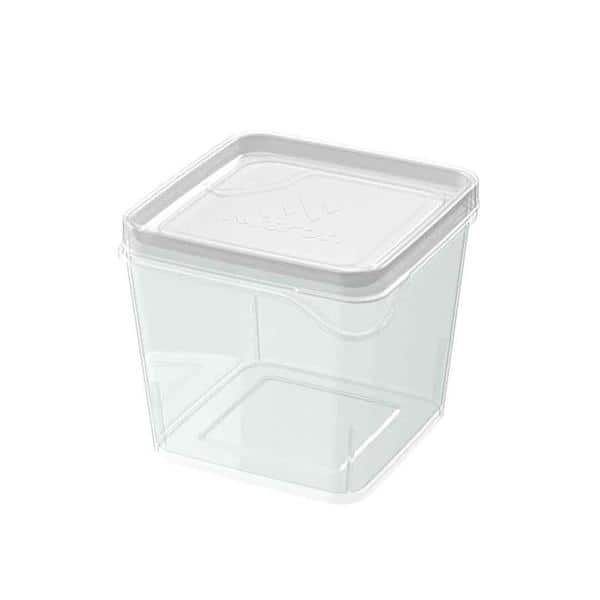 Pote plástico modular 800ml, transparente, 321.012.001, Nitron - PT 1 UN