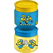 Pote Organizador Multiuso Minions, Sortido, 160ml, Igaratiba - PT 1 UN
