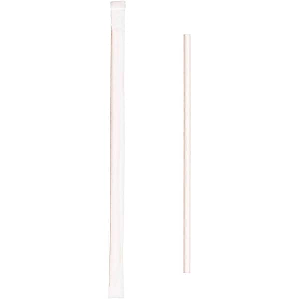 Canudo de papel, Branco, 3001, Talge CX 100 UN