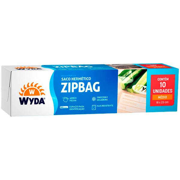 Saco Zip hermético  M WZIPM10-25 WYDA RL 25 UN