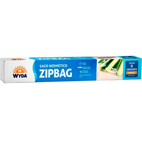Saco Zip hermético G WZIPG8-25 WYDA RL 25 UN