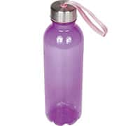 Garrafa escolar reta com fita, Rosa, 600ml, 0GARRT-02, São Bernardo - PT 1 UN Garrafa escolar reta com fita, Rosa, 600ml, 0GARRT-02, São Bernardo - PT 1 UN